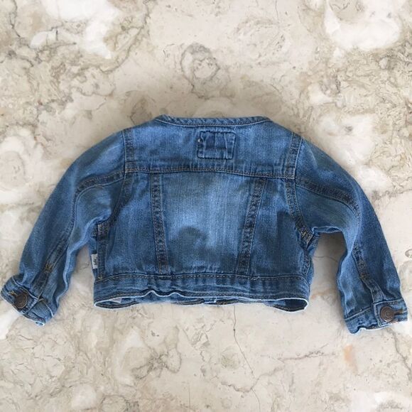 OshKosh Bolero Denim Jean Jacket 9 Months - Picture 3 of 10
